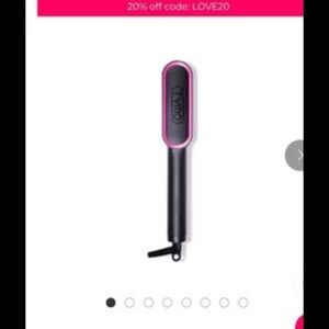 Pink and Black Hair Straightener